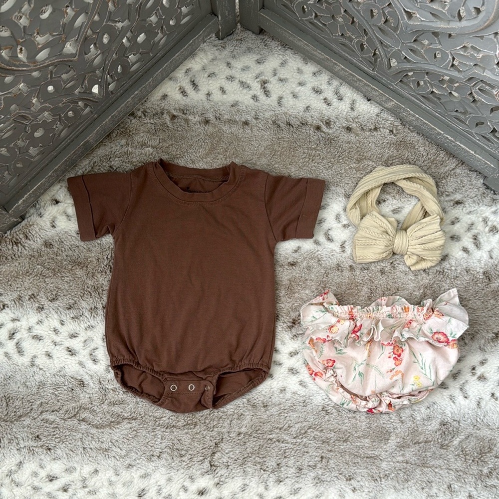Janie and Jack Jimonda set baby girls 3-6 months garden party girlhoodcore